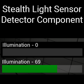 [UE5 PLUGIN] Stealth Light Sensor/Detector